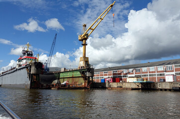 Dock in Bremerhaven