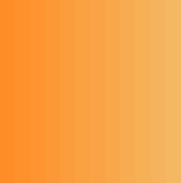 Square orange background fading from mid orange to light orange. Fall, autumn, background, Halloween, Thanksgiving. Copy space.