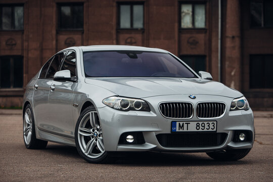 BMW 5 series F10 at the parking