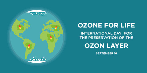 día internacional de la capa de ozono, impacto ambiental, calentamiento global, contaminación, cambio climático.