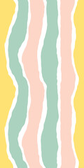 Striped vector seamless pattern. Colorful abstract background.