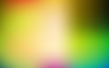 Light multicolor vector abstract blur template.