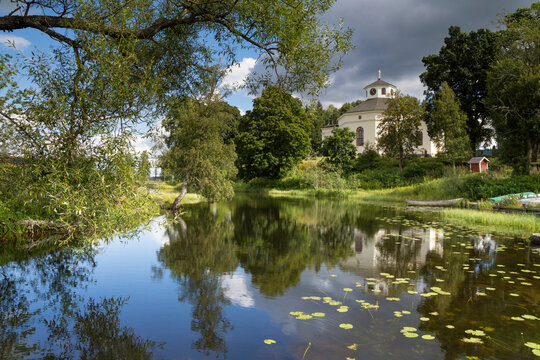 Silvbergs Kyrkka is a church in the Swedish village Grangshammar