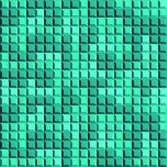 Fototapeta premium Blue geometric background. Vector illustration. 