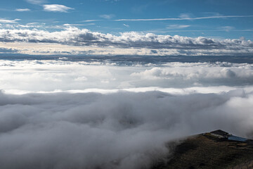 Clouds over Lewiston and Clarkston