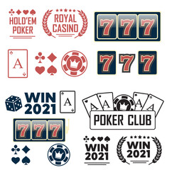 Lucky seven logo with gold sparks on black background