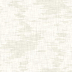 Fototapeta premium Pale grey washed out linen seamless texture. Soft tonal woven jute effect print. Textured fibre cotton background. Rustic high resolution beach cottage soft furnishing pattern material. 