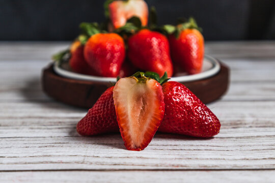 frutillas frescas, sabrosas y saludables!!!