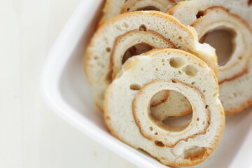 Japanese food, wheat bran for healthy food image