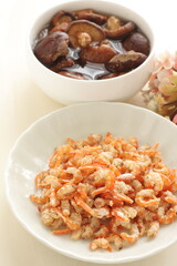 Chinese food ingredient, dried shrimp for aroma seafood broth ingredient 