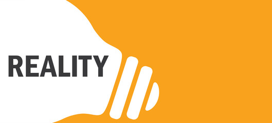 Reality in lamp background illustration