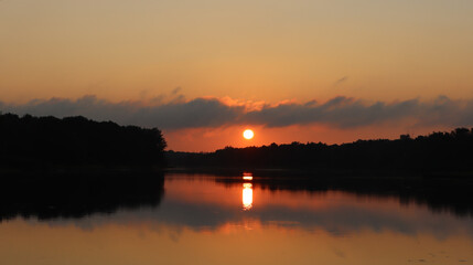 Amazing clouds and sunrises caught in the Pocono Mountains of PA