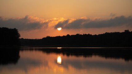 Amazing clouds and sunrises caught in the Pocono Mountains of PA