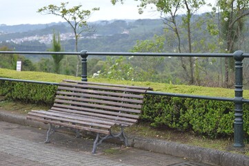 bench in the park