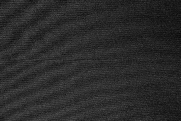 Deurstickers Black fabric cloth polyester texture and textile background. © Southtownboy Studio