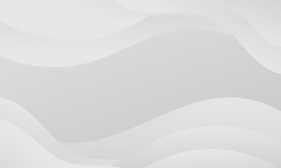 Abstract white geometric background. Modern background design. gradient color. Fluid shapes composition. Fit for presentation design. website, basis for banners, wallpapers, brochure, posters