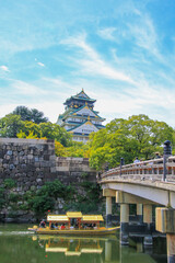 Naklejka premium 大阪城