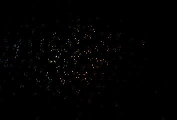 Dark Green, Red vector pattern with polygonal style.