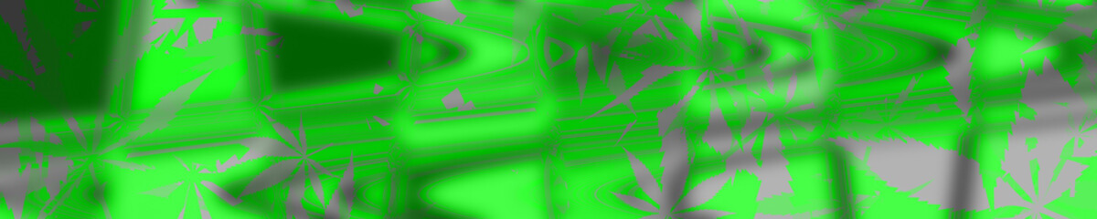 Fototapeta na wymiar An abstract cannabis leaf pattern background image.