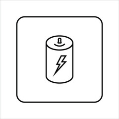 Fast-food Icon - Food & Drink Icon, Burger and drink together is the symbol of junk food, Energy drink tin can icon