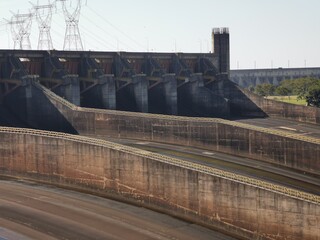 dam on the river