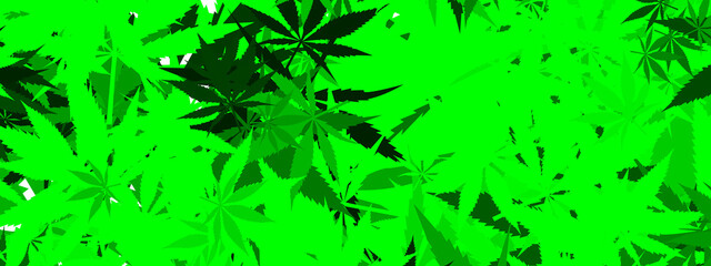 An abstract cannabis leaf pattern background image.