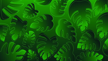 Monstera Background