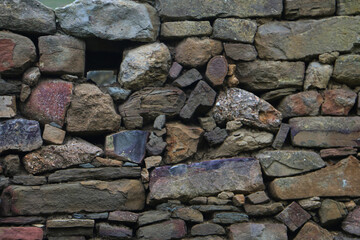 background texture of an old stone wall