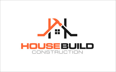 Illustration vector graphic of construction and building concept logo design template