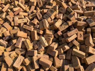 Bricks stock laying for sale