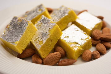 Badam Katli or Barfi or burfi