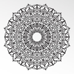 Fototapeta premium Luxury ornamental mandala design background