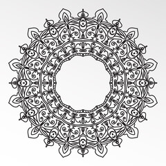 Luxury ornamental mandala design background