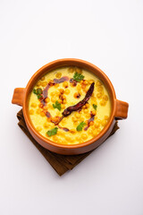 Boondi Kadhi or bundi kadi or curry
