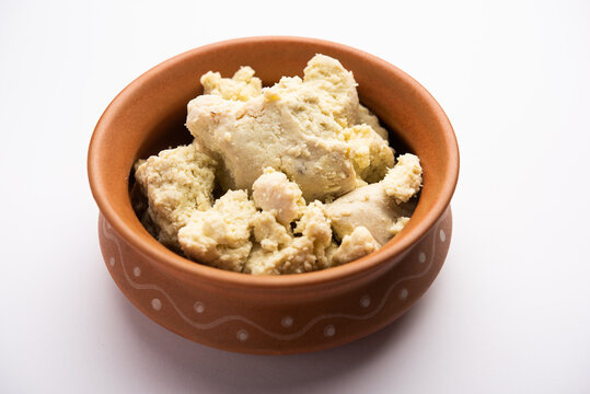 Raw Khoa, Khua, khoya, or mawa is a thickened Milk