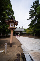 Japanese shrine gate.