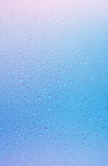 water drops on pastel background	
