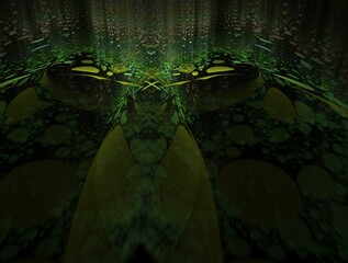 Imaginatory fractal background abstract Image