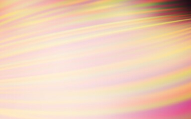 Light Pink, Yellow vector background with straight lines.