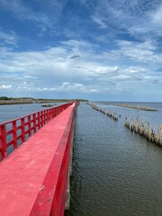 Fototapeta premium pier in the sea