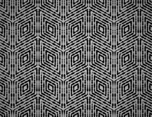 Abstract geometric pattern. A seamless vector background. Black and gray ornament. Graphic modern pattern. Simple lattice graphic design