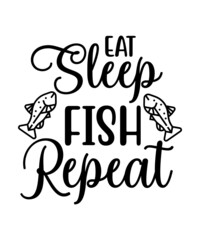 Fototapeta premium Fishing Svg - Fishing Cut Files - Fishing Silhouette - Fishing Quote Svg -Fishing Saying - Fishing Shirt Svg - Fisher Svg - Fishing Life Svg