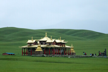 Temple in the mountain