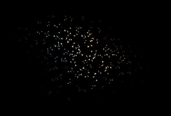 Dark Blue, Yellow vector pattern with polygonal style.