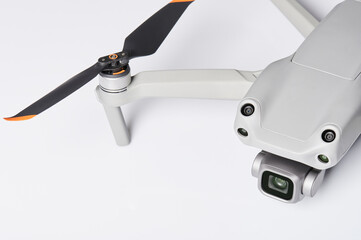 Modern drone with camera