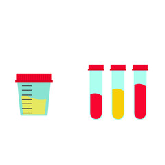 Health examination. Biological markers. Urinalysis, blood testing