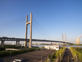 Minpu Bridge over Huangpu River