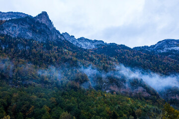 Autumn in Ordesa and Monte Perdido National Park, Spain