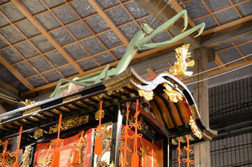 京都　祇園祭　宵山　蟷螂山