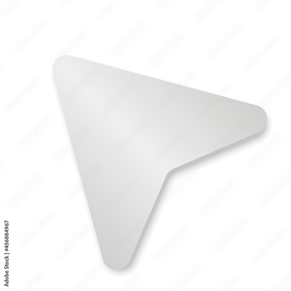 Poster cursor arrow, computer cursor - symbol